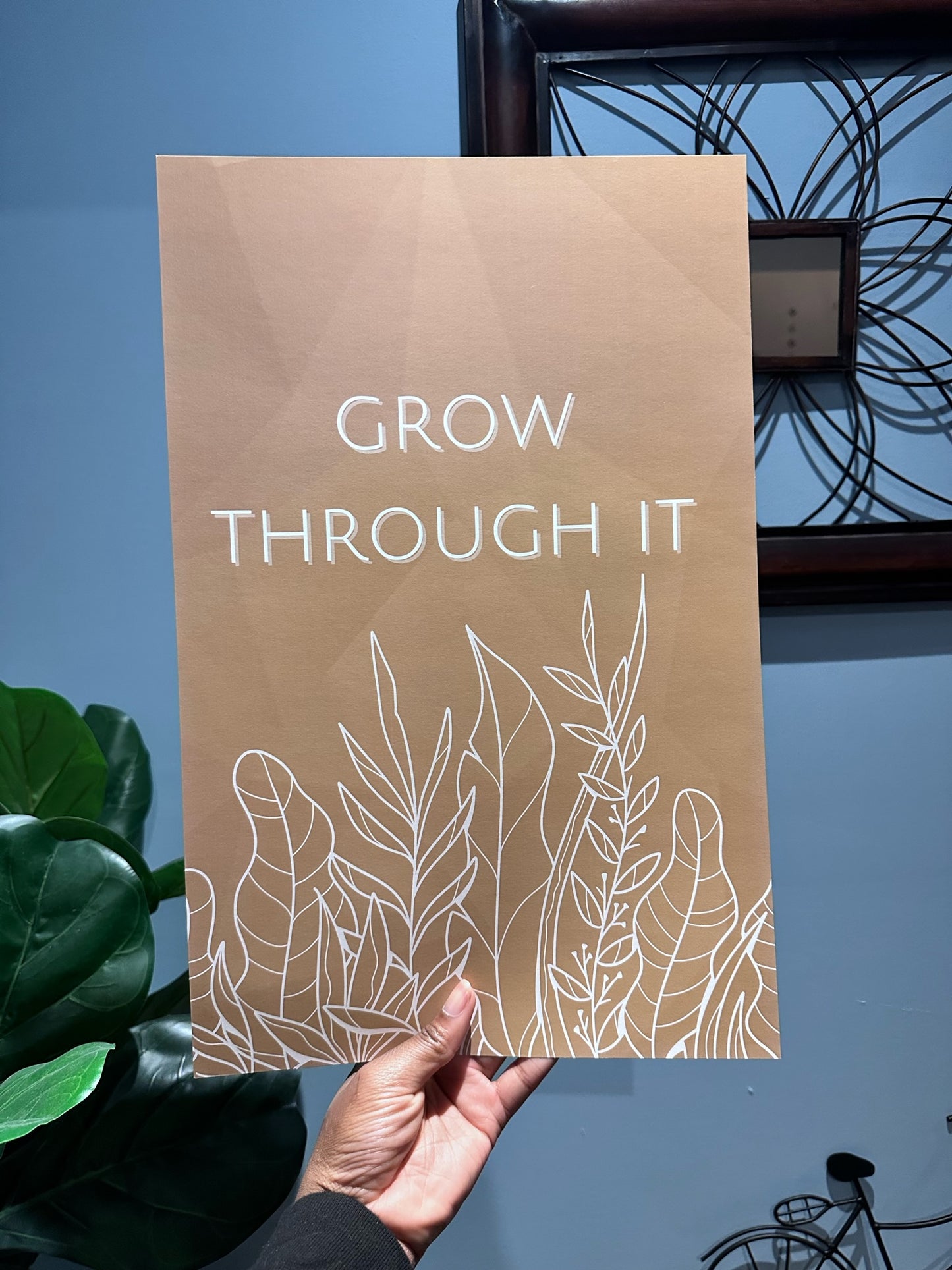Grow Through It Poster